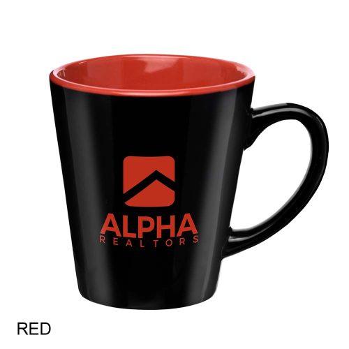 #068-MUP - Two Tone Ceramic Mug - Imprinted - 12oz - Image 3