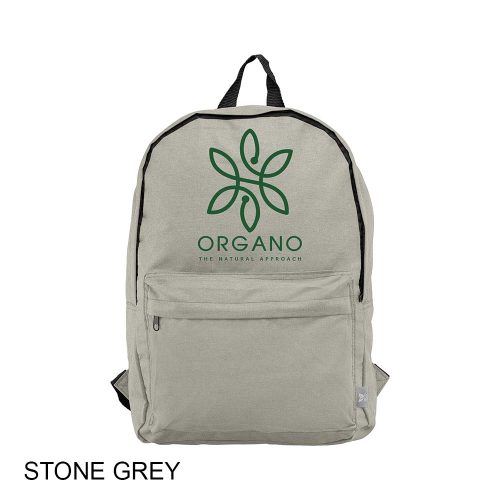 #068-UGW - Northwest - Glasgow - RPET 300D Poly Canvas Backpack - Image 3
