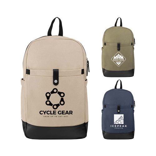 #068-UKO - Odyssey Canvas Laptop Backpack​