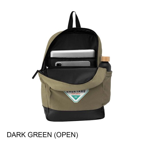 #068-UKO-T - Odyssey Canvas Laptop Backpack​ - Image 2