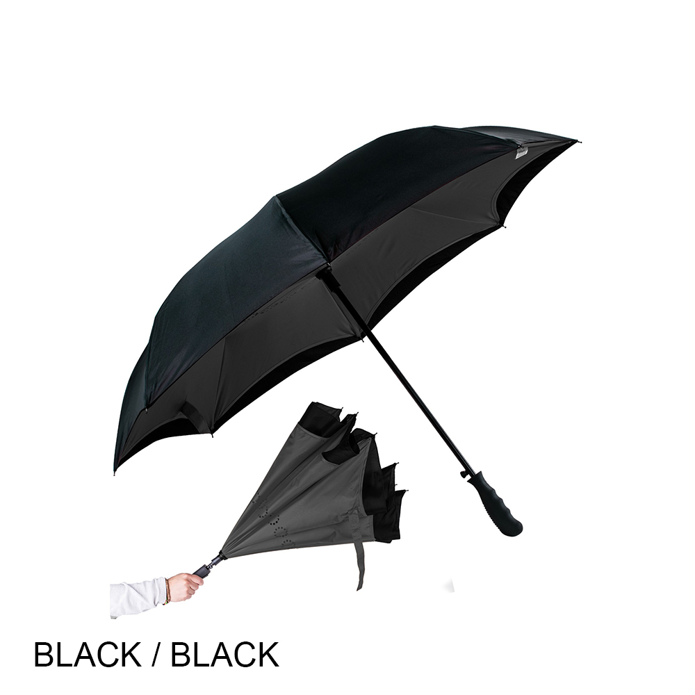 #099-800IN - THE REBEL Revolutionary Designed Inverted Closing Action Umbrella - 48" Arc - Image 8