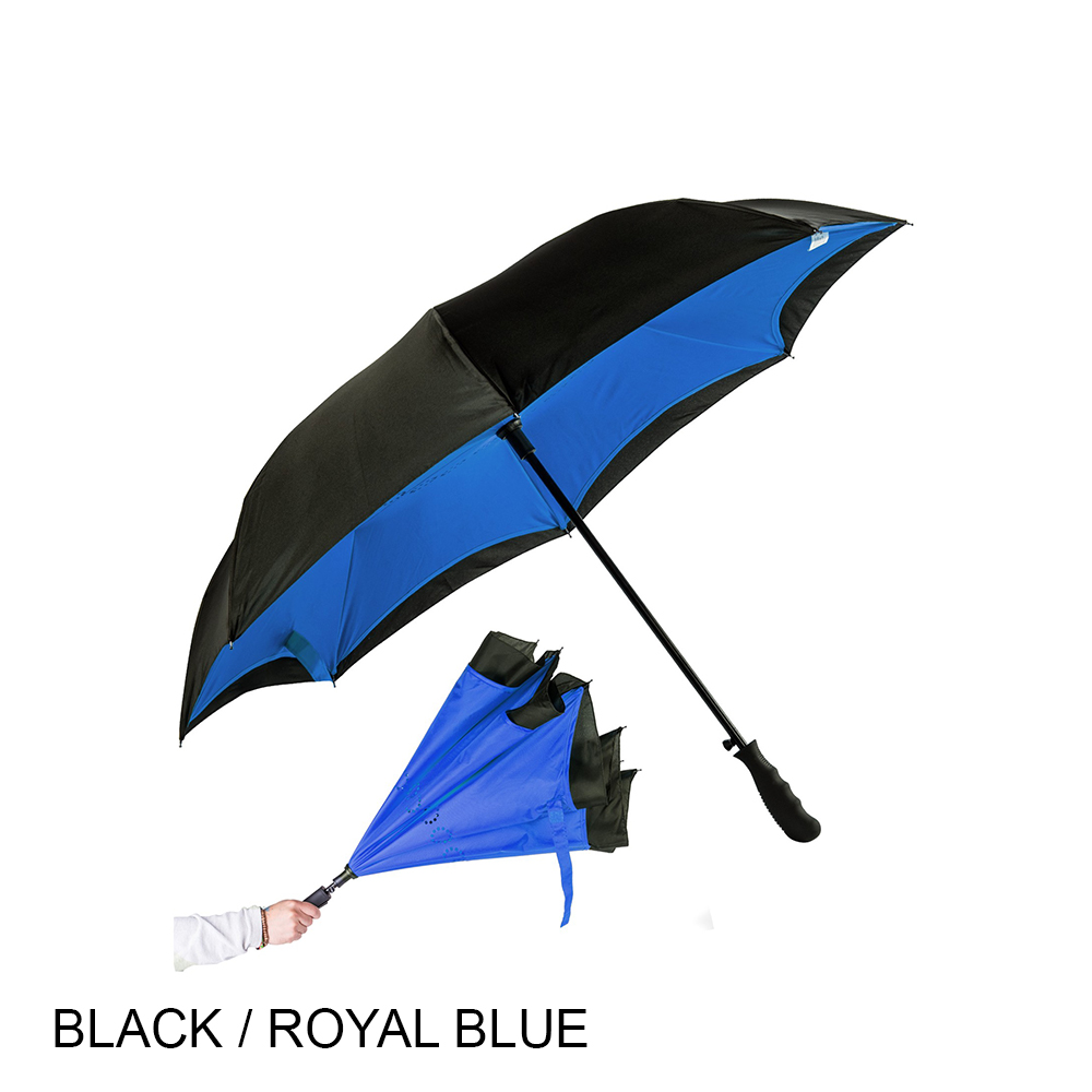 #099-800IN - THE REBEL Revolutionary Designed Inverted Closing Action Umbrella - 48" Arc - Image 5