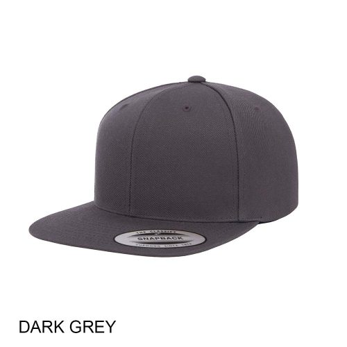 #138-6089M - YP CLASSICS Premium Snapback Flat Brim Cap - Image 4