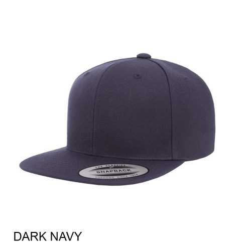 #138-6089M - YP CLASSICS Premium Snapback Flat Brim Cap - Image 6
