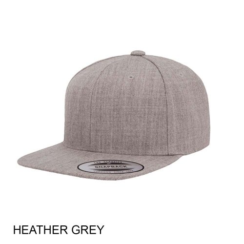 #138-6089M - YP CLASSICS Premium Snapback Flat Brim Cap - Image 7