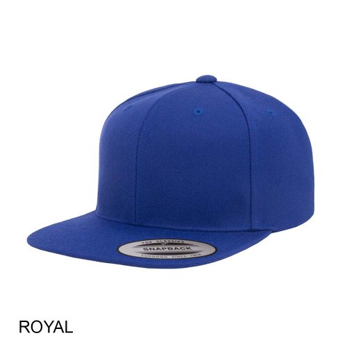 #138-6089M - YP CLASSICS Premium Snapback Flat Brim Cap