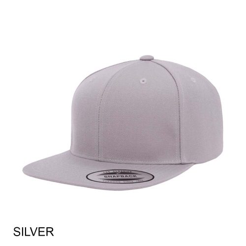 #138-6089M - YP CLASSICS Premium Snapback Flat Brim Cap - Image 14