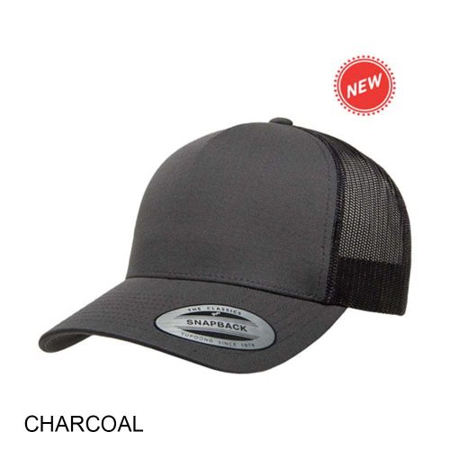 #138-6506 - FLEXFIT 5-Panel Retro Yupoong Trucker Cap - Image 4
