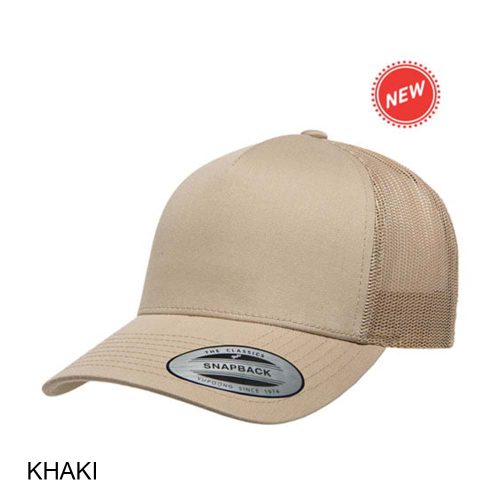 #138-6506 - FLEXFIT 5-Panel Retro Yupoong Trucker Cap - Image 5