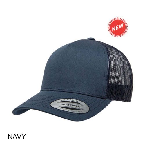 #138-6506 - FLEXFIT 5-Panel Retro Yupoong Trucker Cap