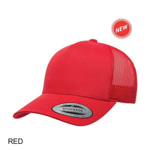 #138-6506 - FLEXFIT 5-Panel Retro Yupoong Trucker Cap - Image 6