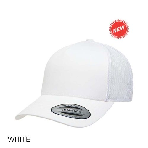 #138-6506 - FLEXFIT 5-Panel Retro Yupoong Trucker Cap - Image 7