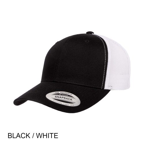 #138-6606T - FLEXFIT 6-Panel Retro Two-Tone Trucker Cap - Image 3