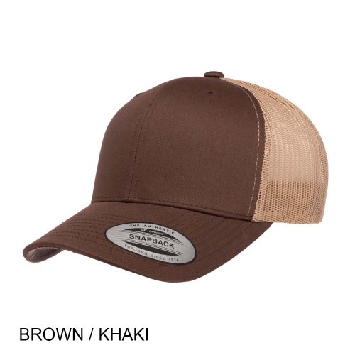 #138-6606T - FLEXFIT 6-Panel Retro Two-Tone Trucker Cap - Image 4