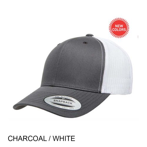 #138-6606T - FLEXFIT 6-Panel Retro Two-Tone Trucker Cap - Image 6