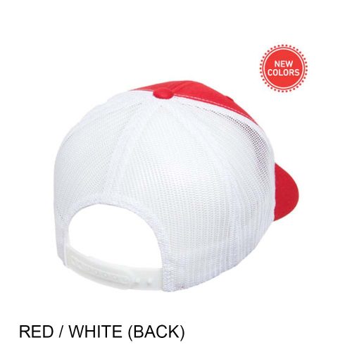 #138-6606T - FLEXFIT 6-Panel Retro Two-Tone Trucker Cap - Image 2